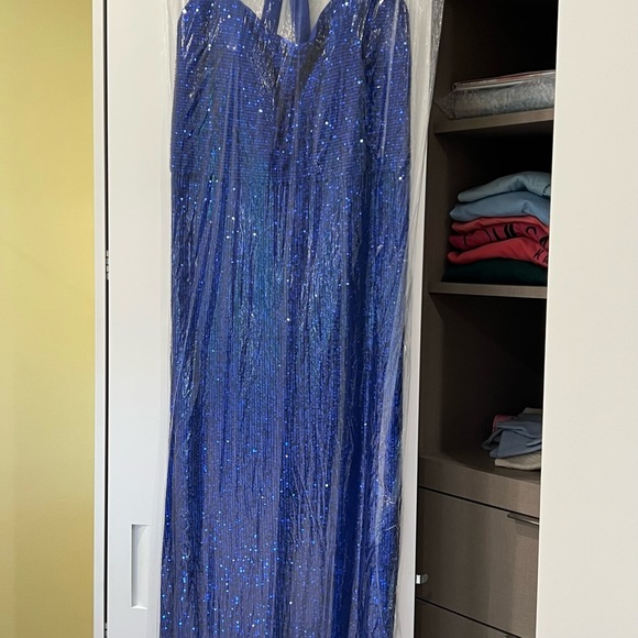 Le Femme - Royal Blue - Size 16 - Picture 4 of 7